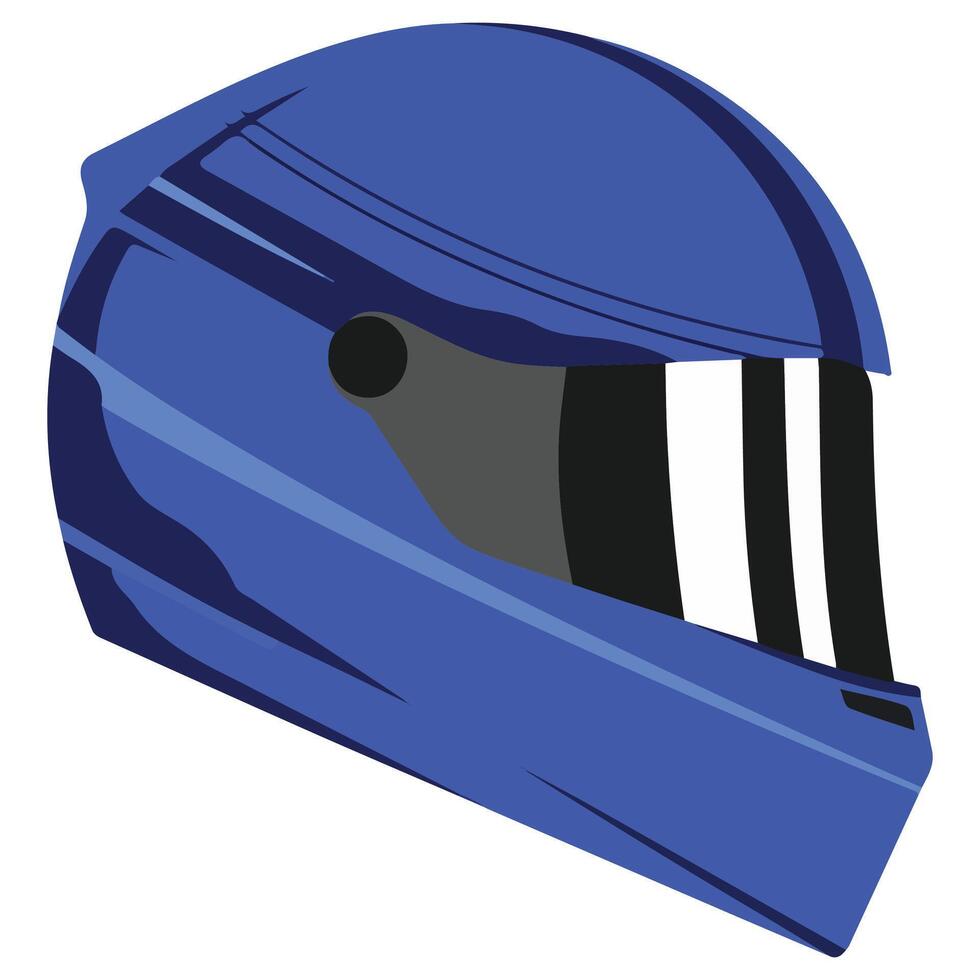Racing helmet icon in bold red flat vector
