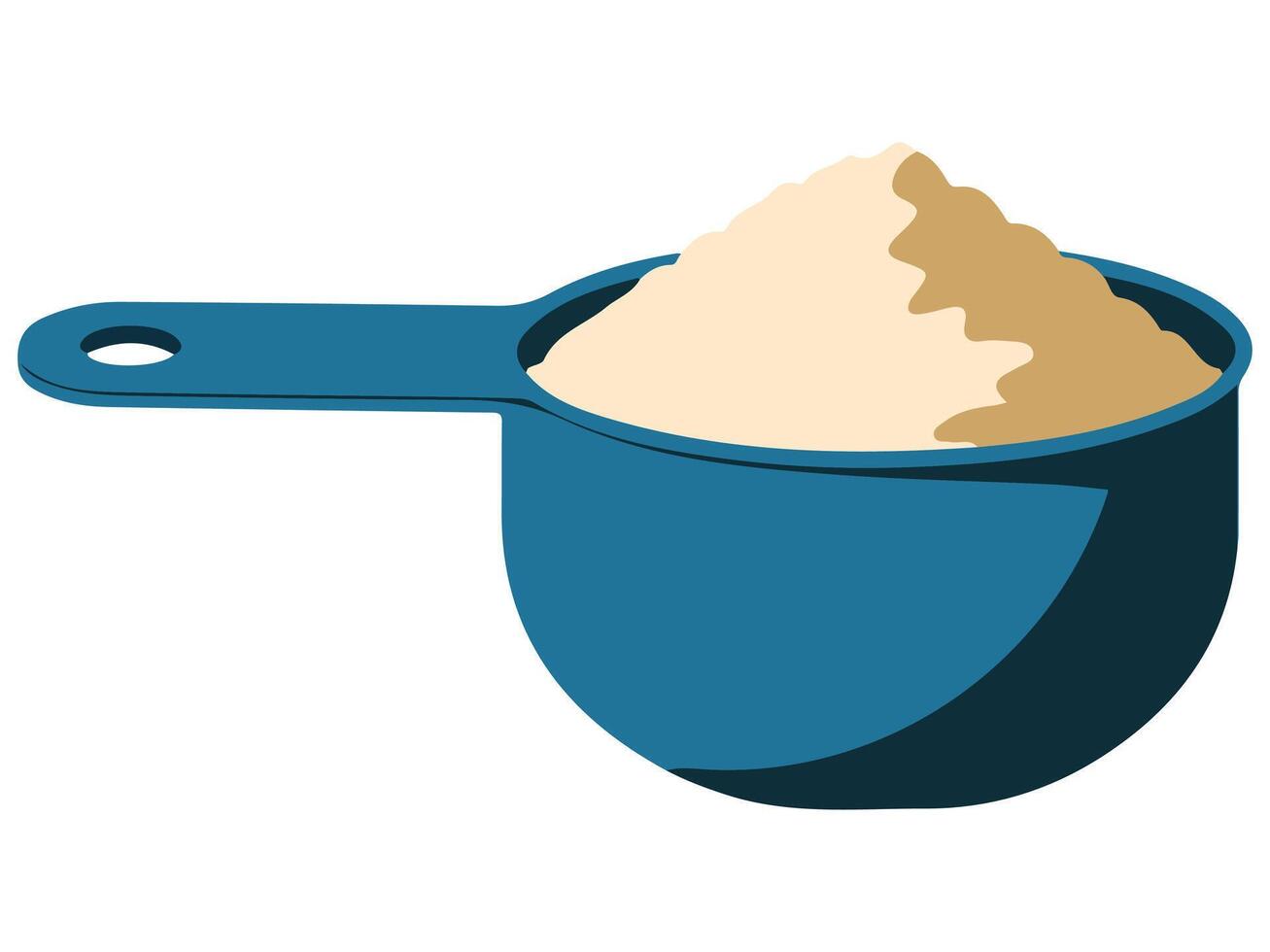 Utensil scoop icon illustration vector