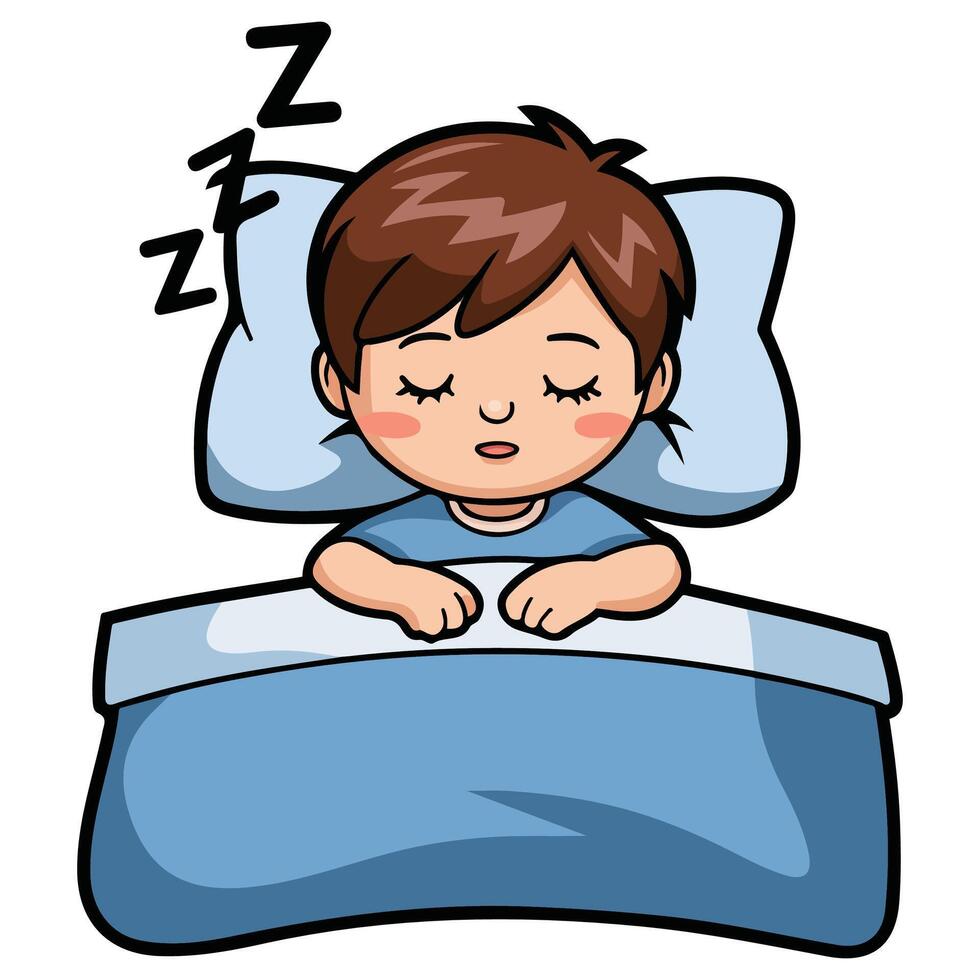 Peaceful sleep design vector