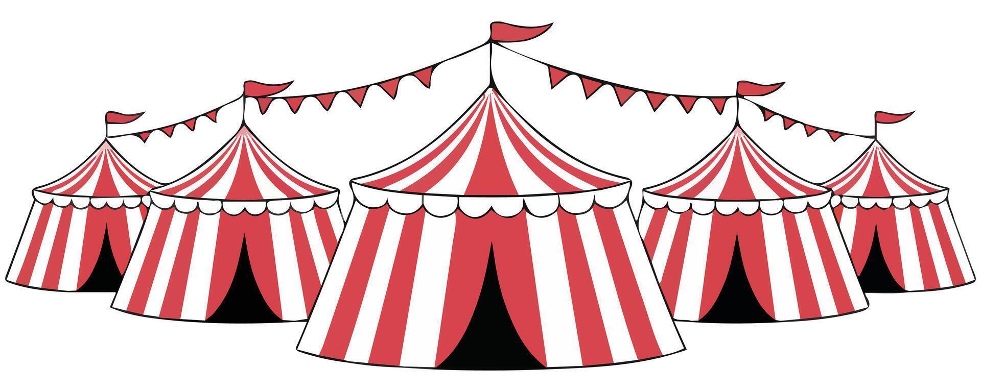 Festival tent icon illustration vector