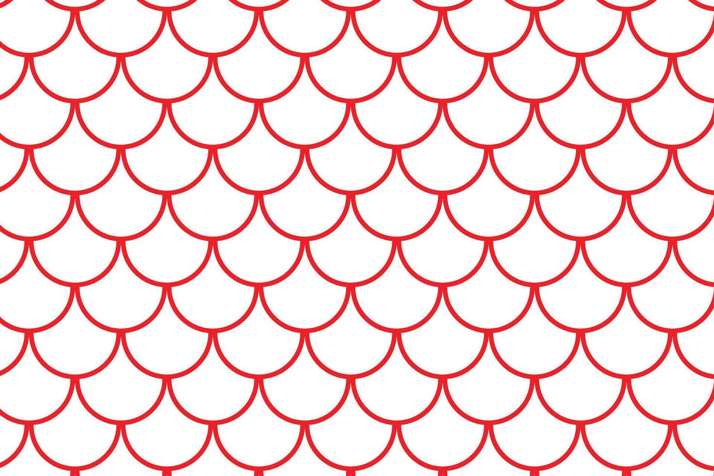 simple abstract red color creative fish scales pattern red scales pattern background vector