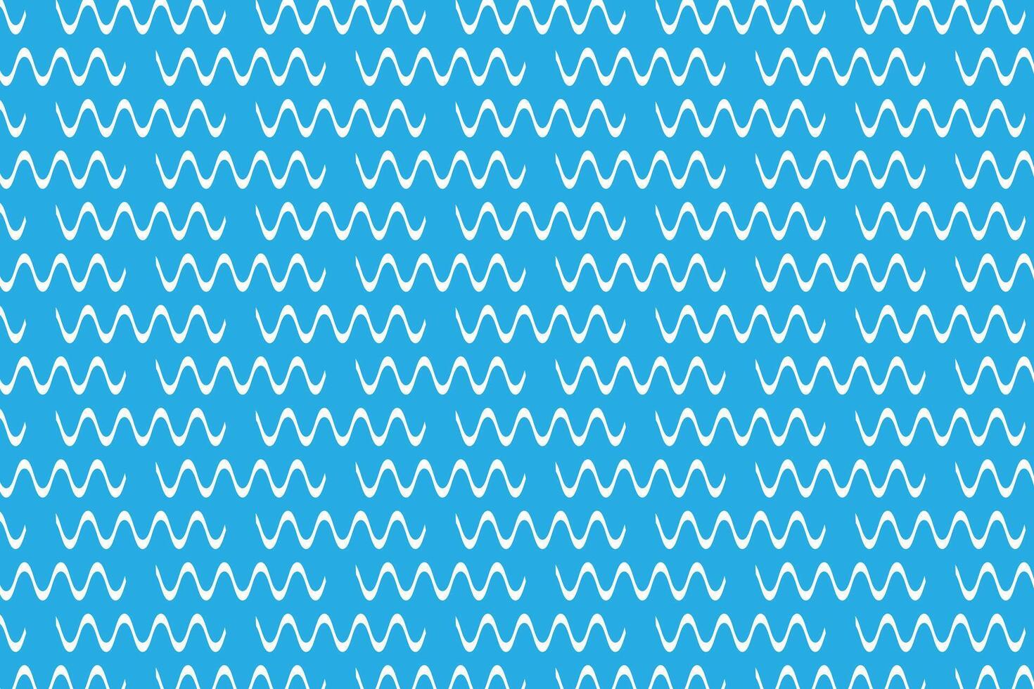 simple abstract white color short smooth zig zag line pattern on sky color background blue and white wavy line pattern with repetitive design abstract blue wave pattern background vector
