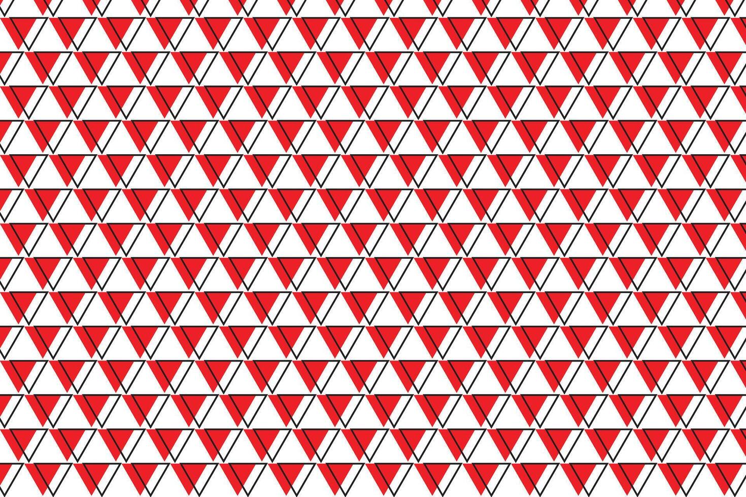 simple abstract red black color creative triangle pattern that can be used as a background or texture vector