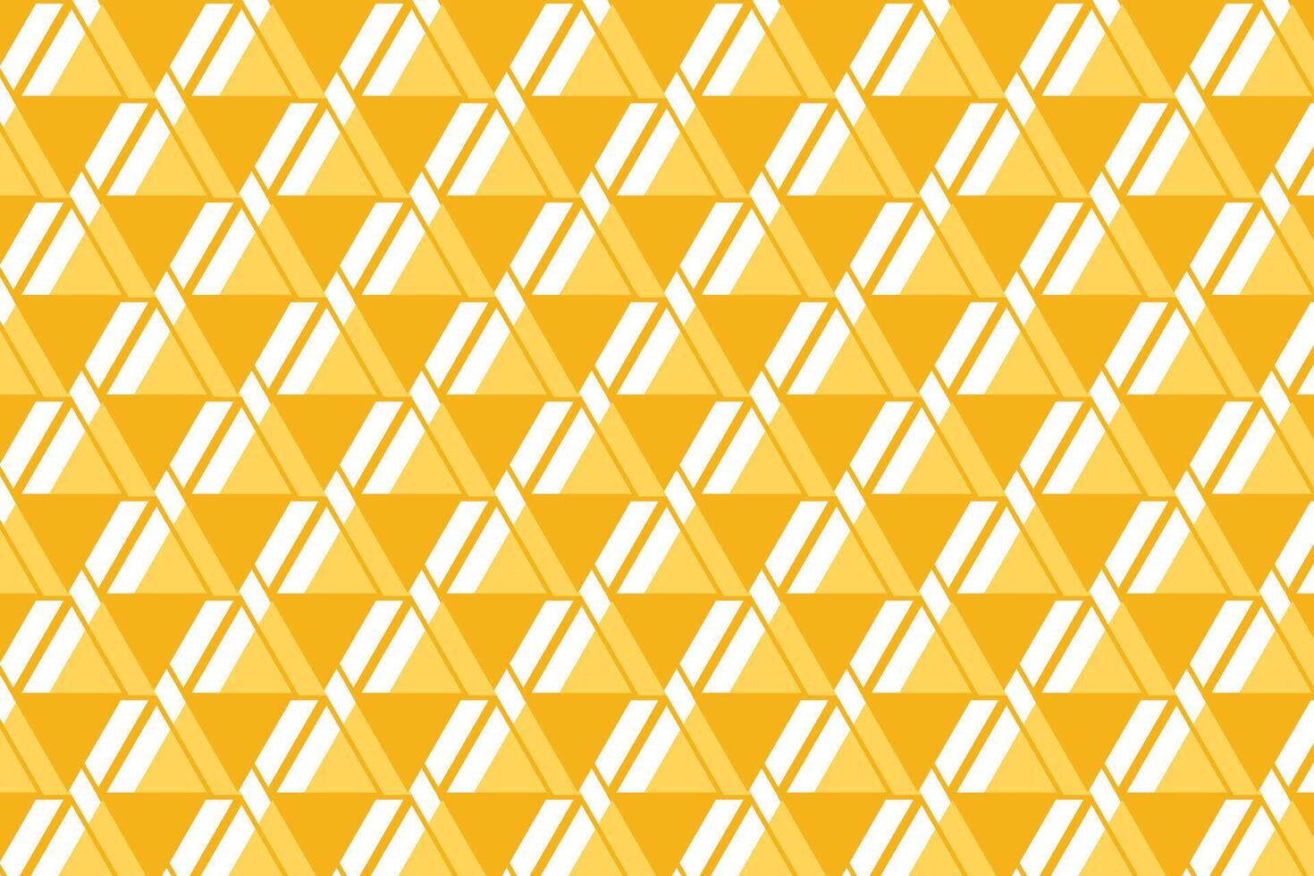 simple abstract light deep yellow color creative triangle pattern that can be used as a background or texture golden yellow and white triangular geometric pattern with a modern aesthetic vector