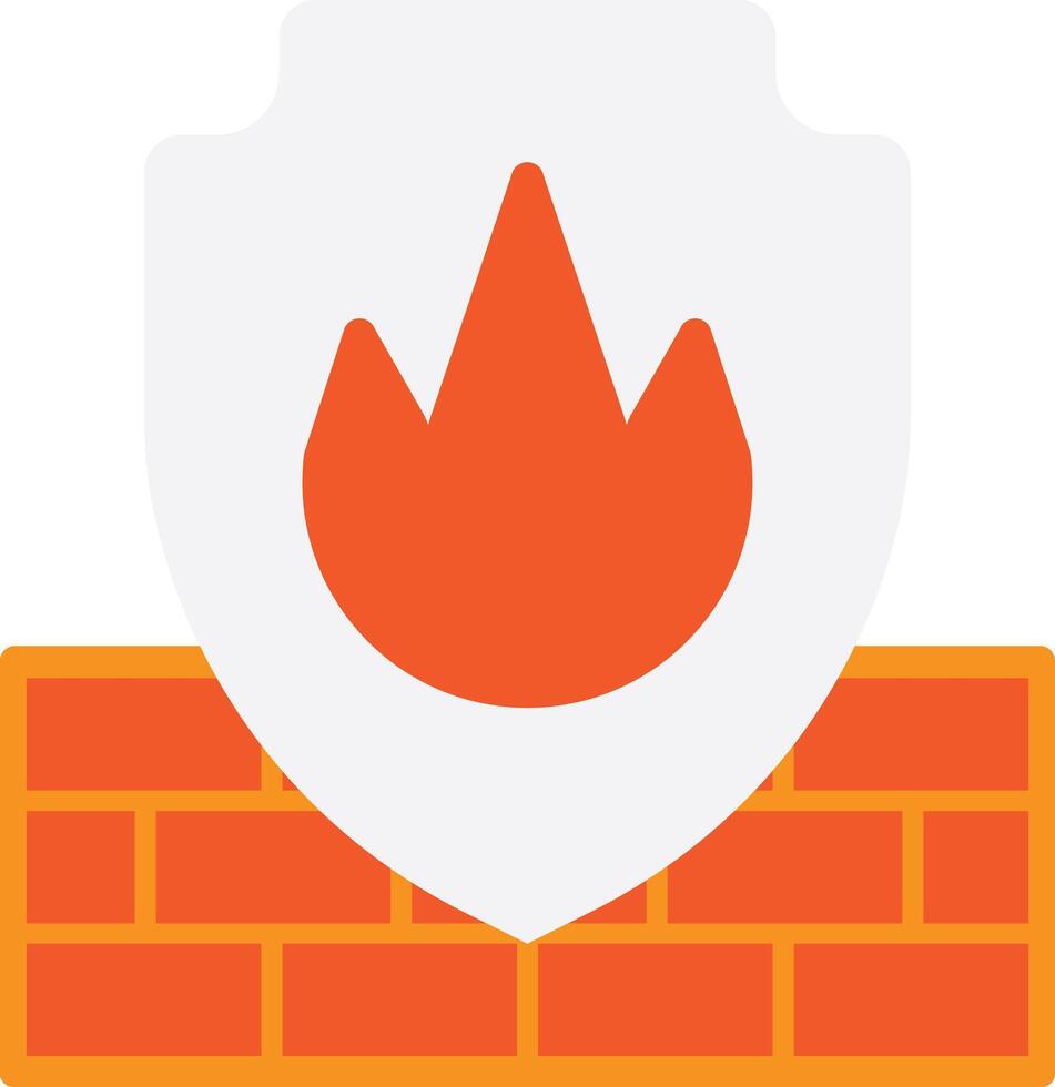 Firewall Security Protection Fire vector