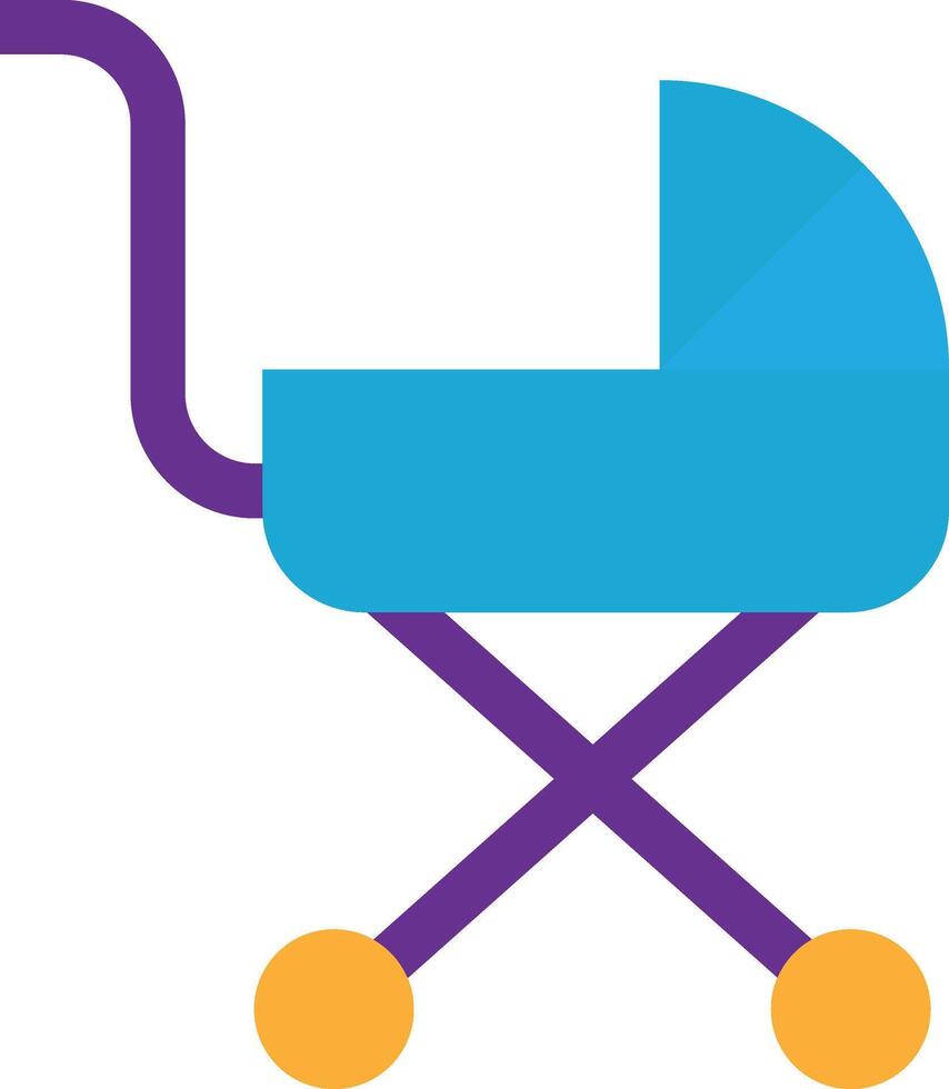 Baby Carriage Stroller Volunteering vector