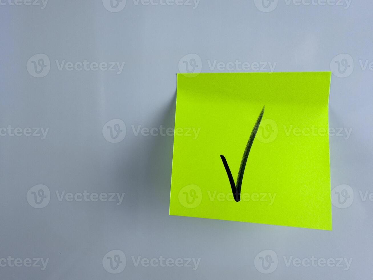 Concept of correct decision made in business photo