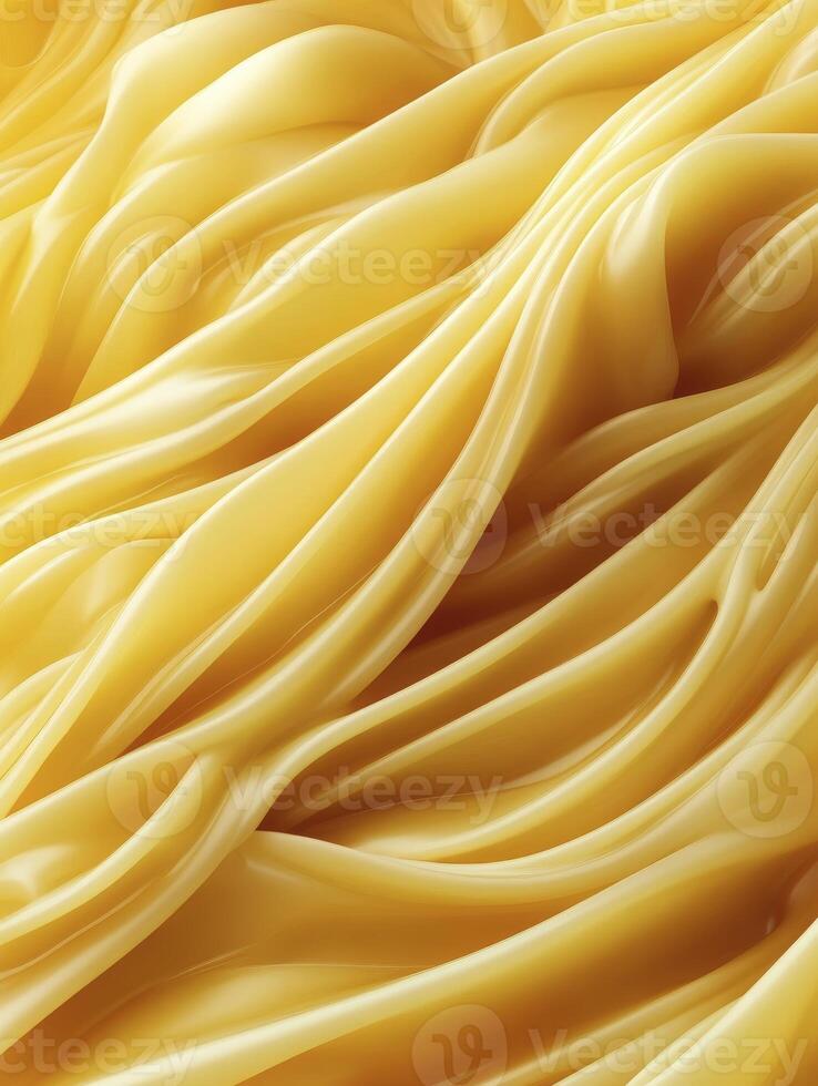 Abstract Yellow Curves Flowing Background with Smooth Texture and Elegant Style photo