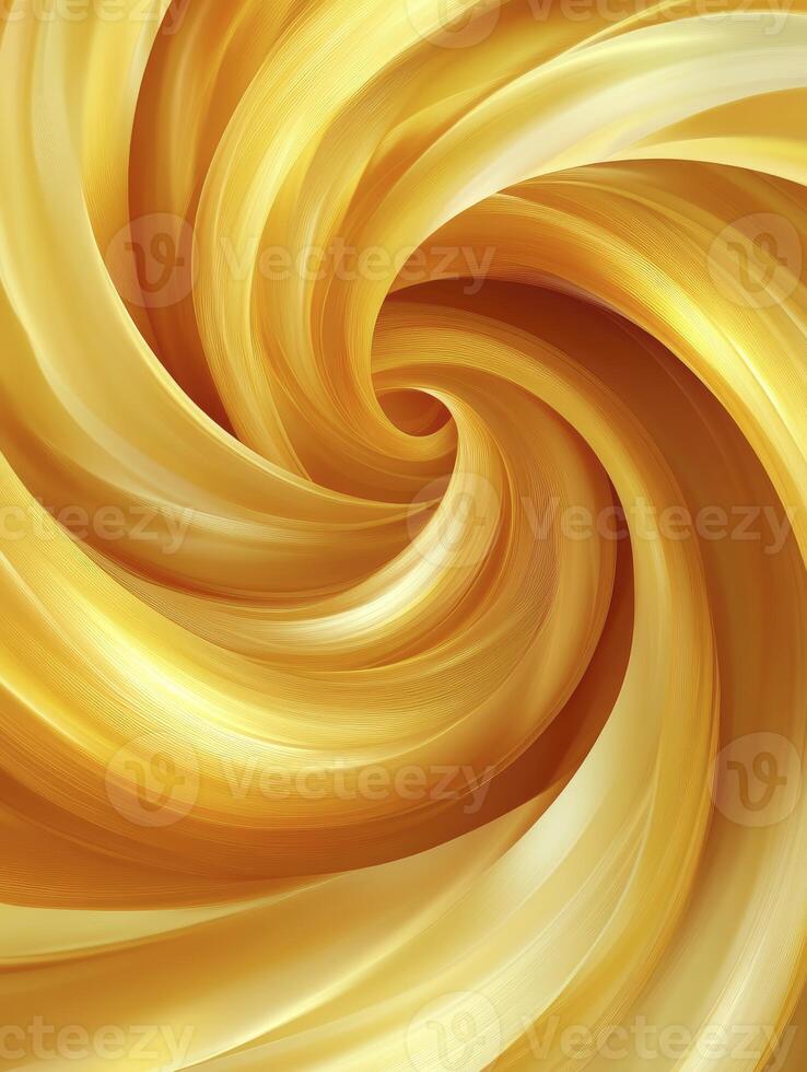 Abstract Golden Swirl Background with Soft Light and Dynamic Movement photo