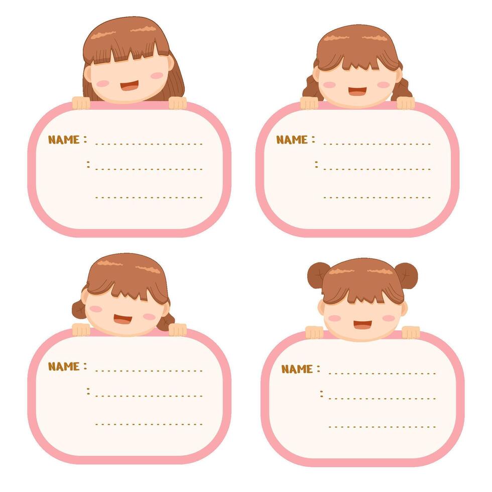 book names for school children girl vector