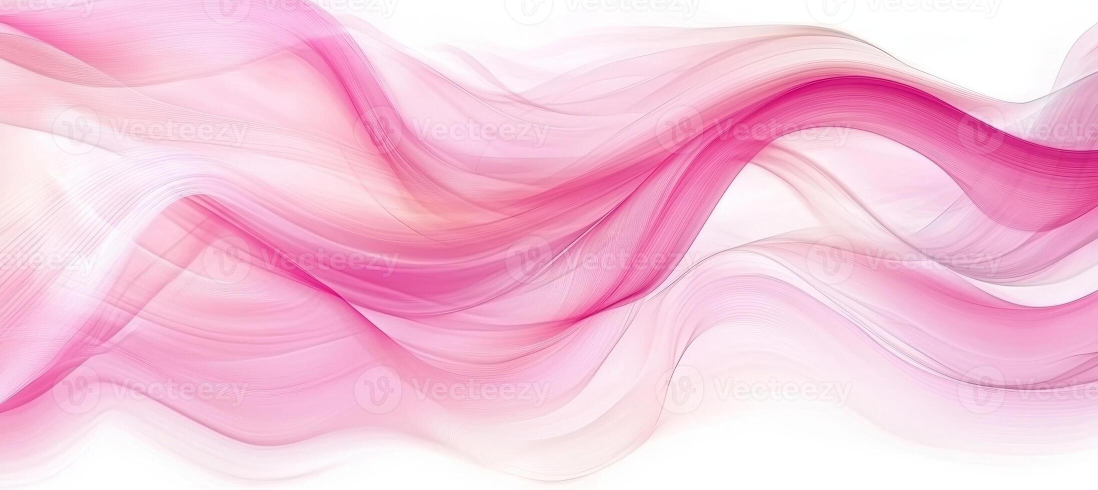 Abstract Flowing Pink Waves Background, Technology, Futuristic Wallpaper, or Design Element photo