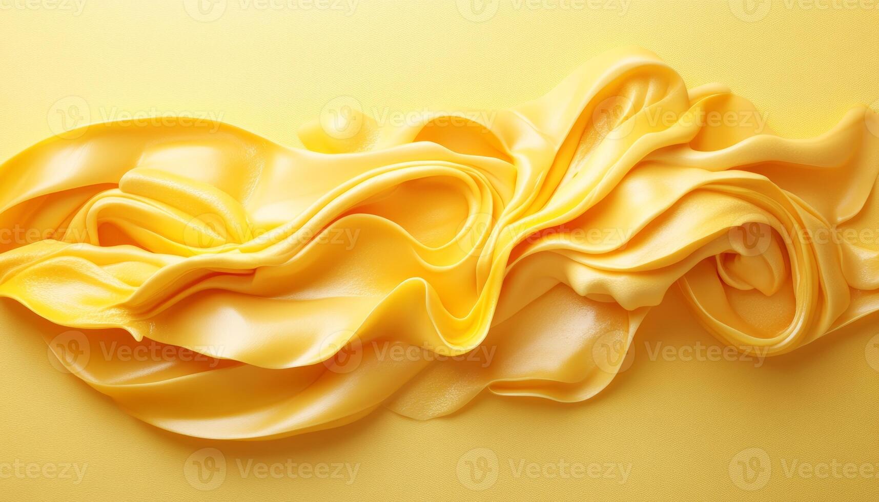 Seamless, Pastel Yellow Wave Design Textured Background for Branding or Advertising Needs photo