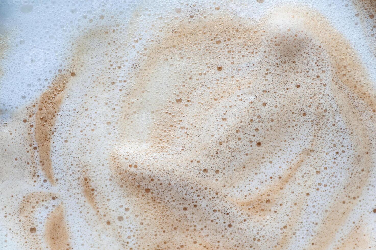 A foam of some sort is on a surface photo