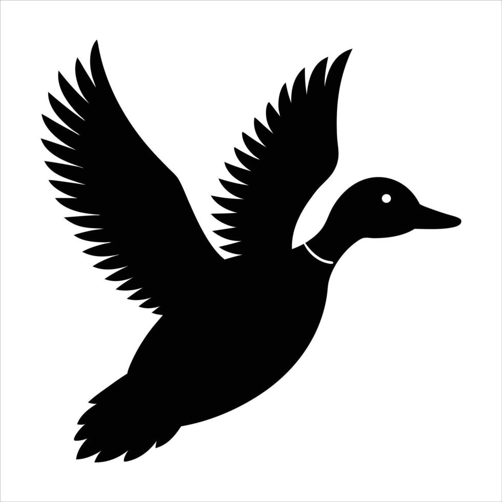 Ducks Flying Wings vector