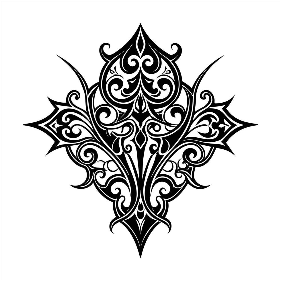 Full Frame Modern Victorian vector