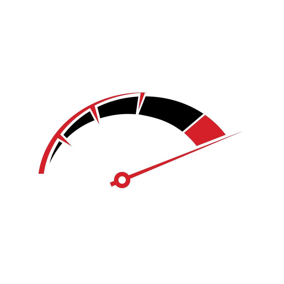 RPM performance and Full throttle accelerate symbol for logo vector