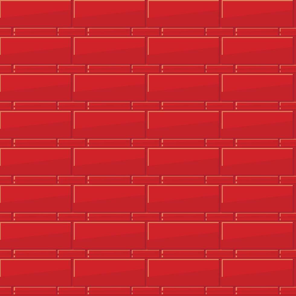 Architecture rustication terracotta bricks with terracotta grout texturised vector