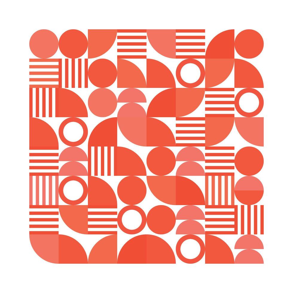 Abstract Geometric Pattern vector