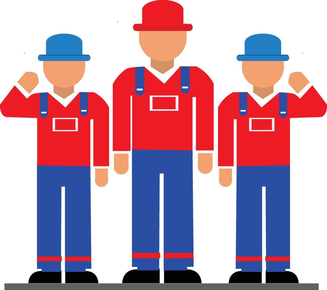 May Theme International Labor Day.eps vector