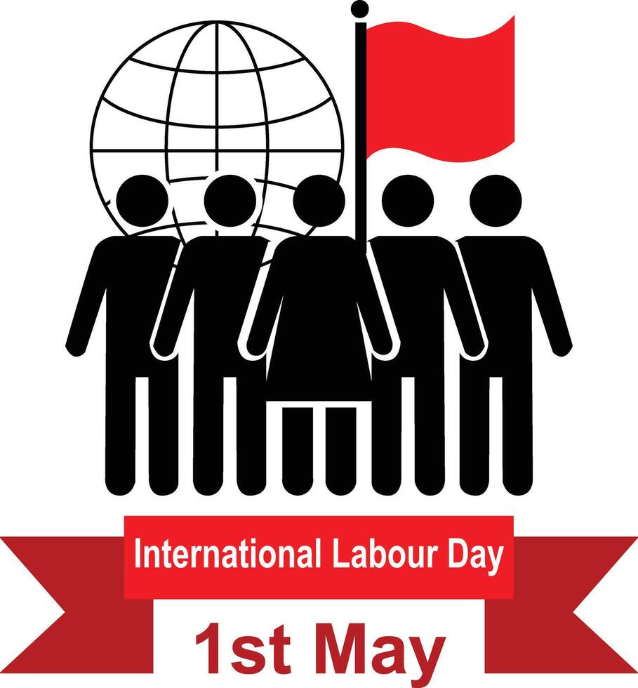 International Labour Day Illustration vector