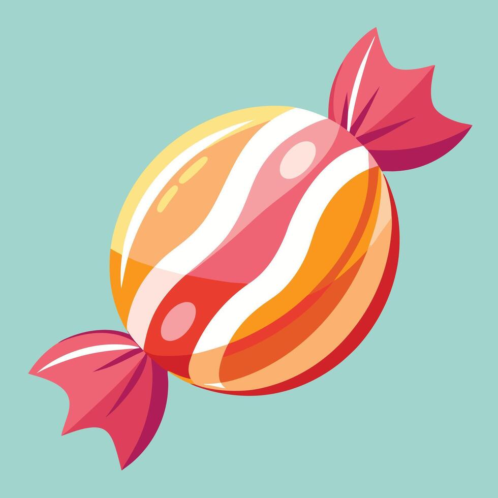 stylish candy icon illustration vector
