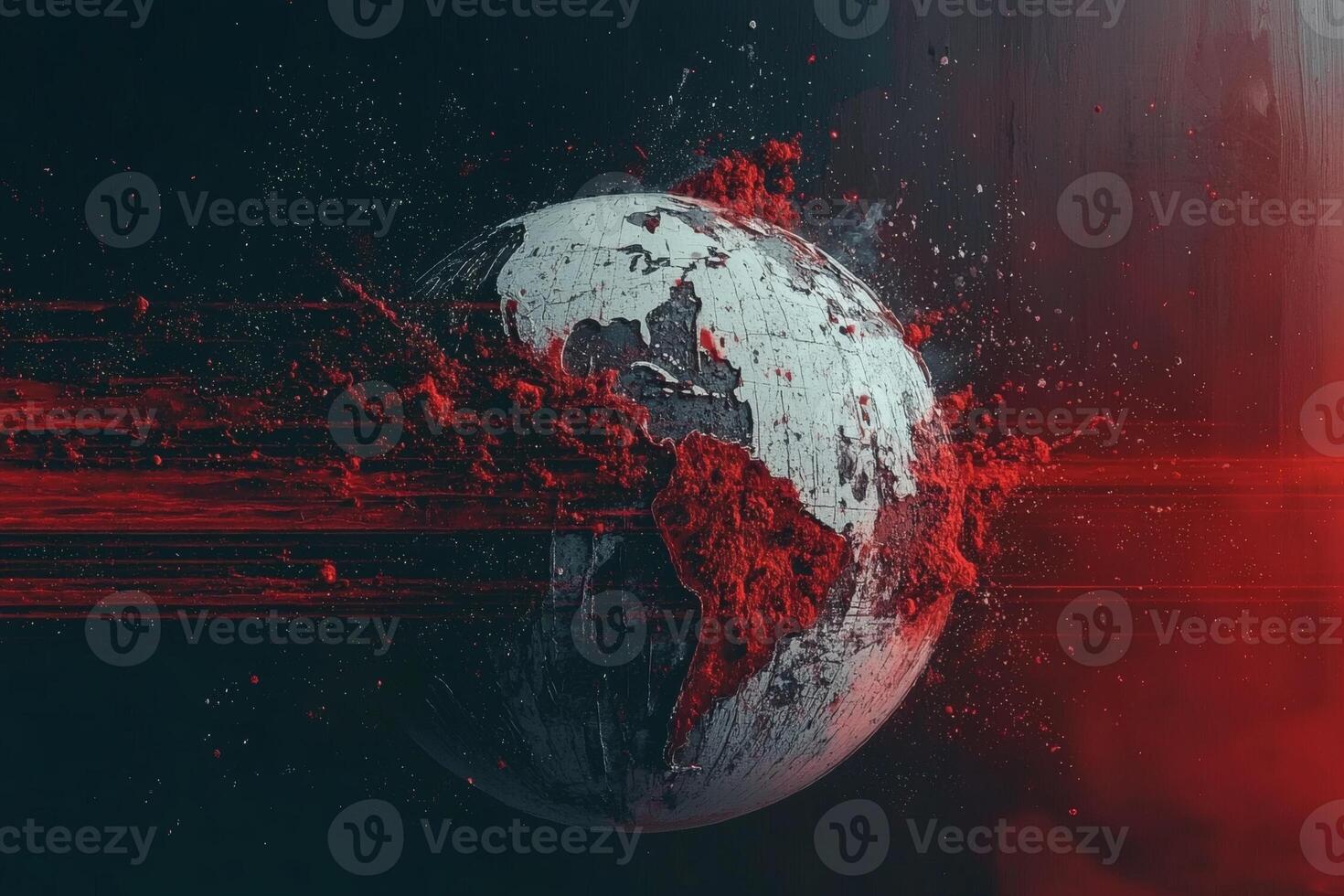 AI's explosive impact on Earth's surface photo