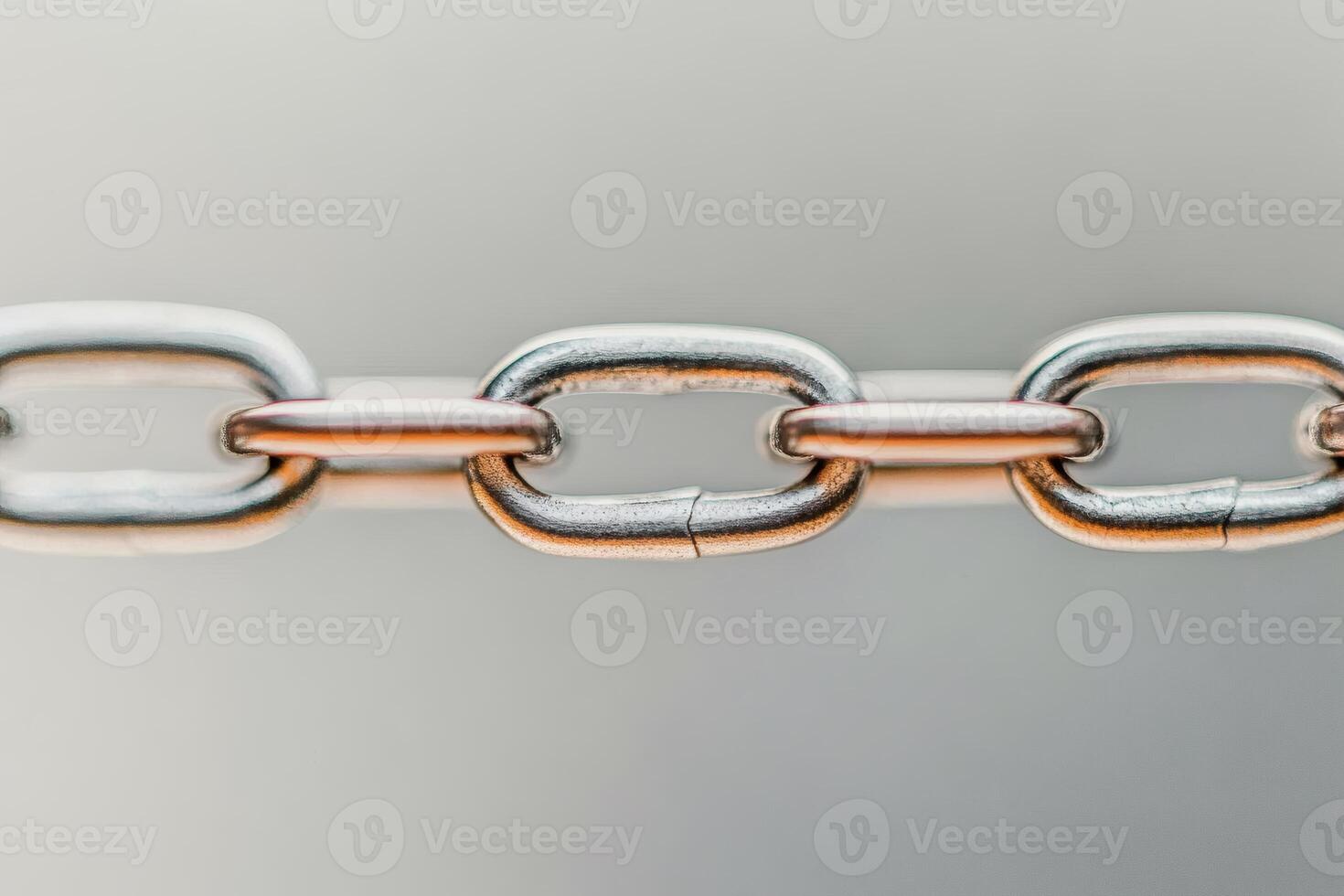 Interconnected links showcasing strength and durability. photo