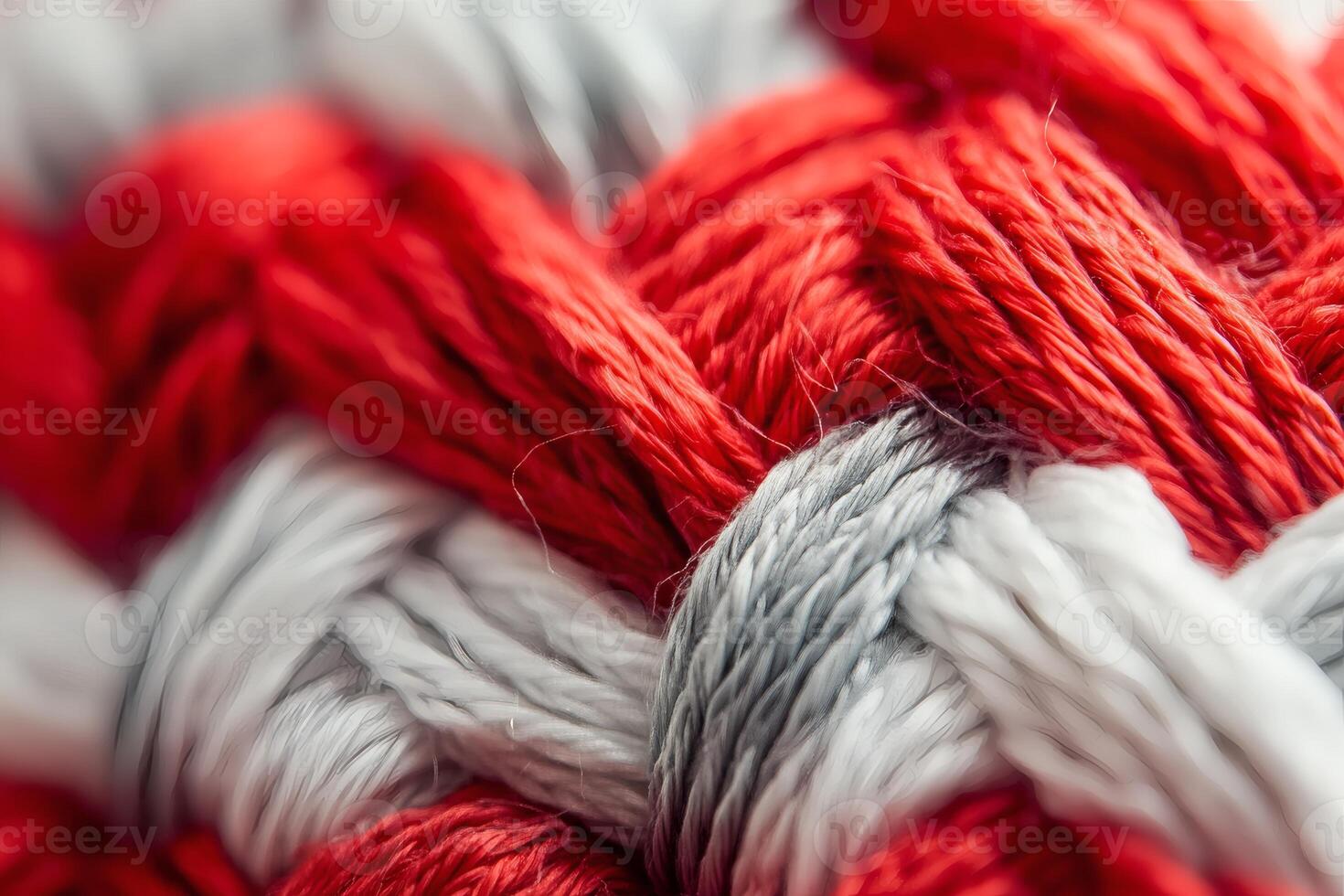 Crafting intricate patterns with vibrant threads and colors. photo
