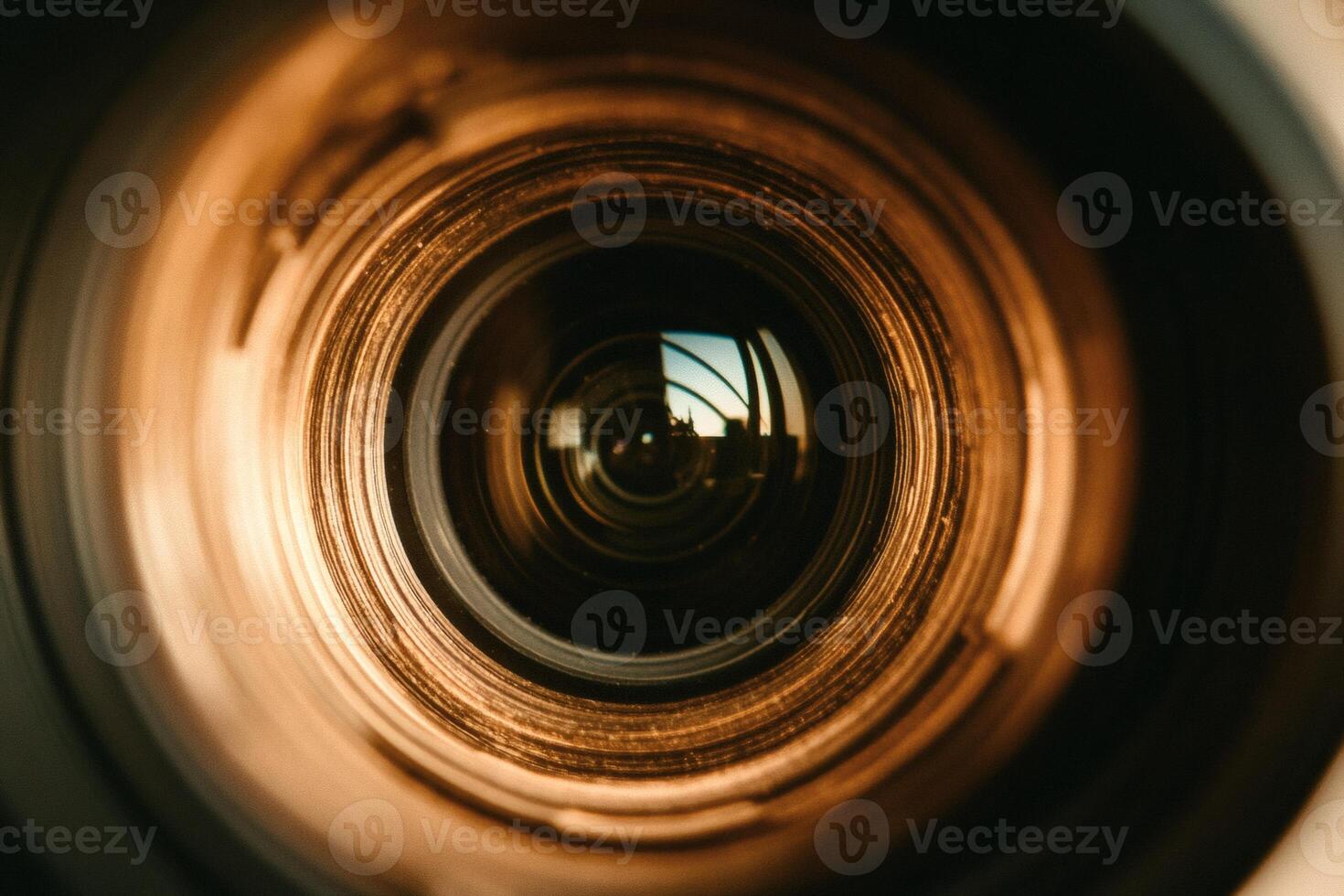 Capturing the world through a camera lens. photo