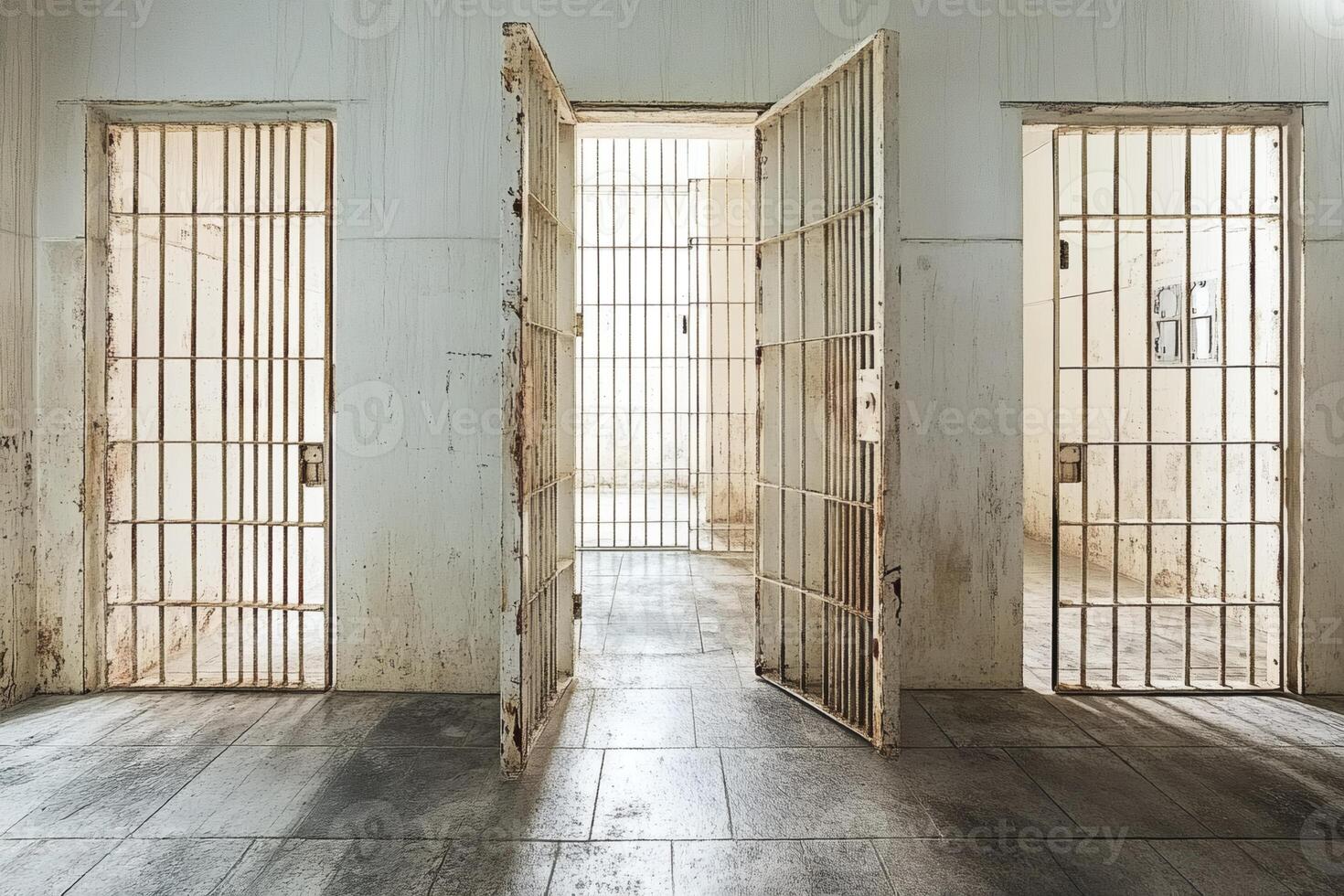 Exploring the haunting corridors of forgotten justice. photo