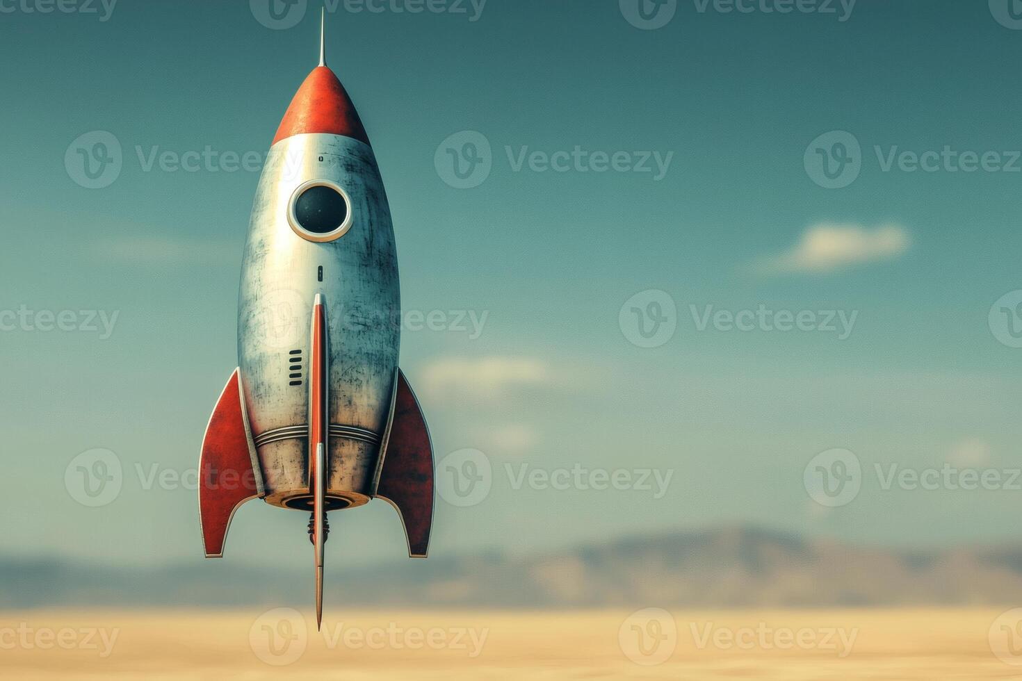 Rocket readies for desert launch adventure photo