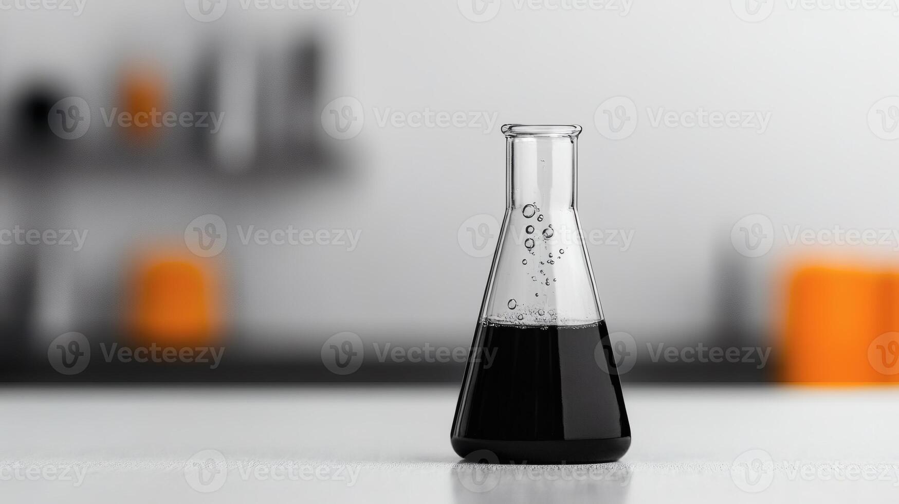 Mysteries held within Erlenmeyer flask photo