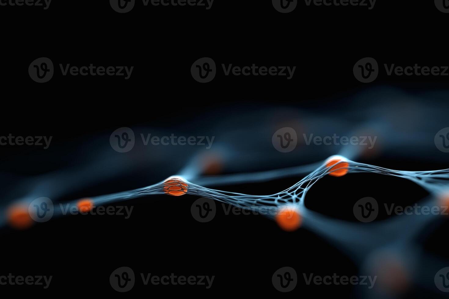 Exploring a groundbreaking biological processor crafted from living neurons in a futuristic laboratory setting photo