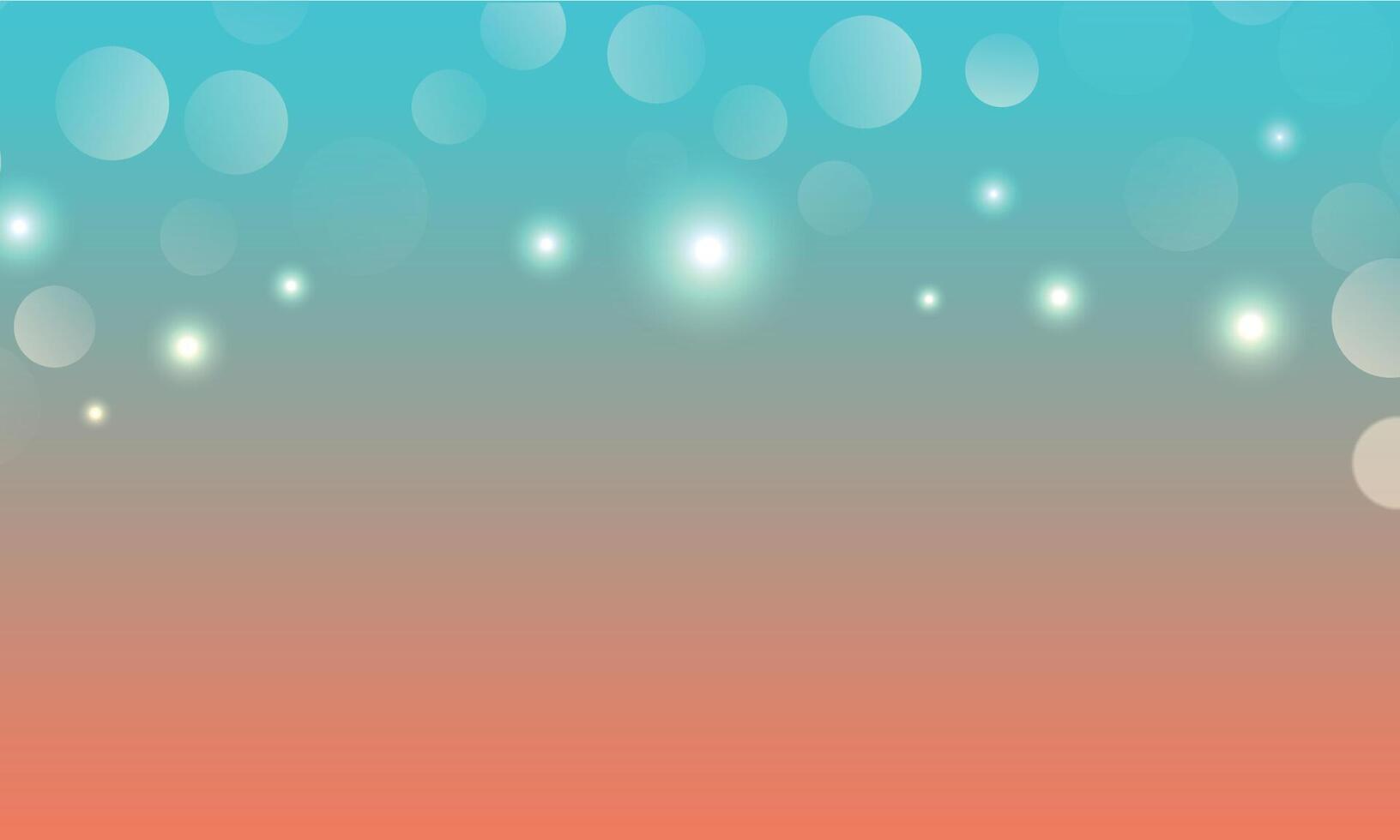 Abstract bokeh lights effect with brown green background, bokeh background, illustration for graphic design illustration. vector