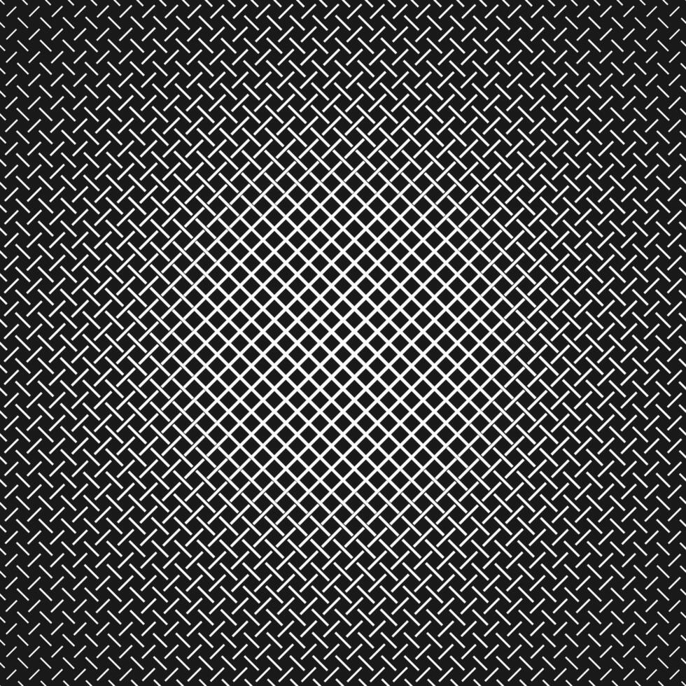 Geometric abstract halftone pattern background design from small stripes vector