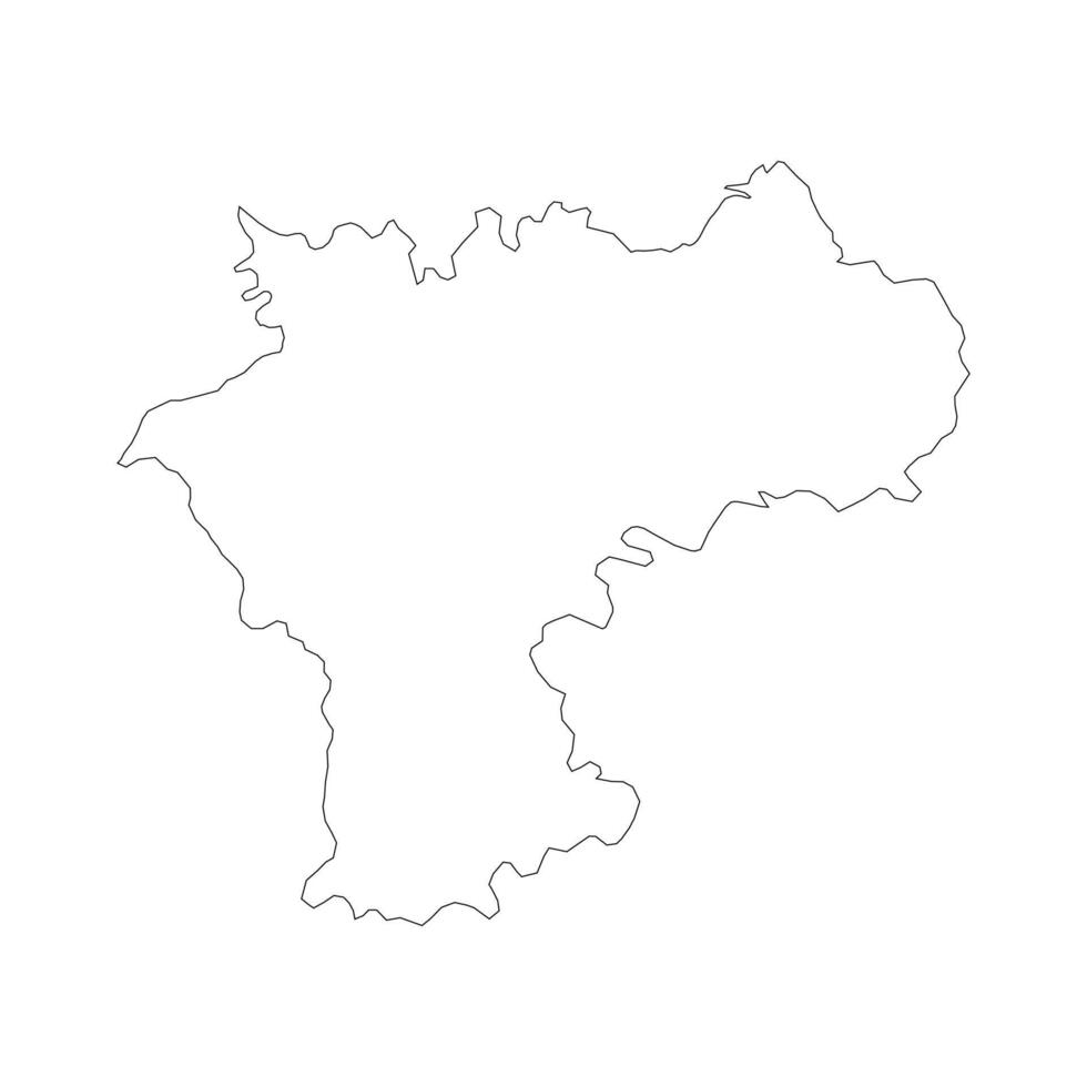 Ulyanovsk outline map vector