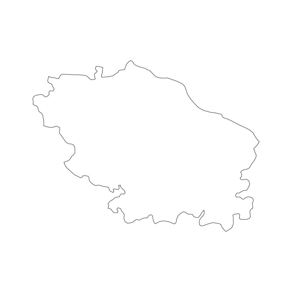 Stavropol outline map vector