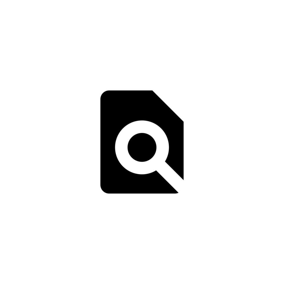 FInd or search icon vector