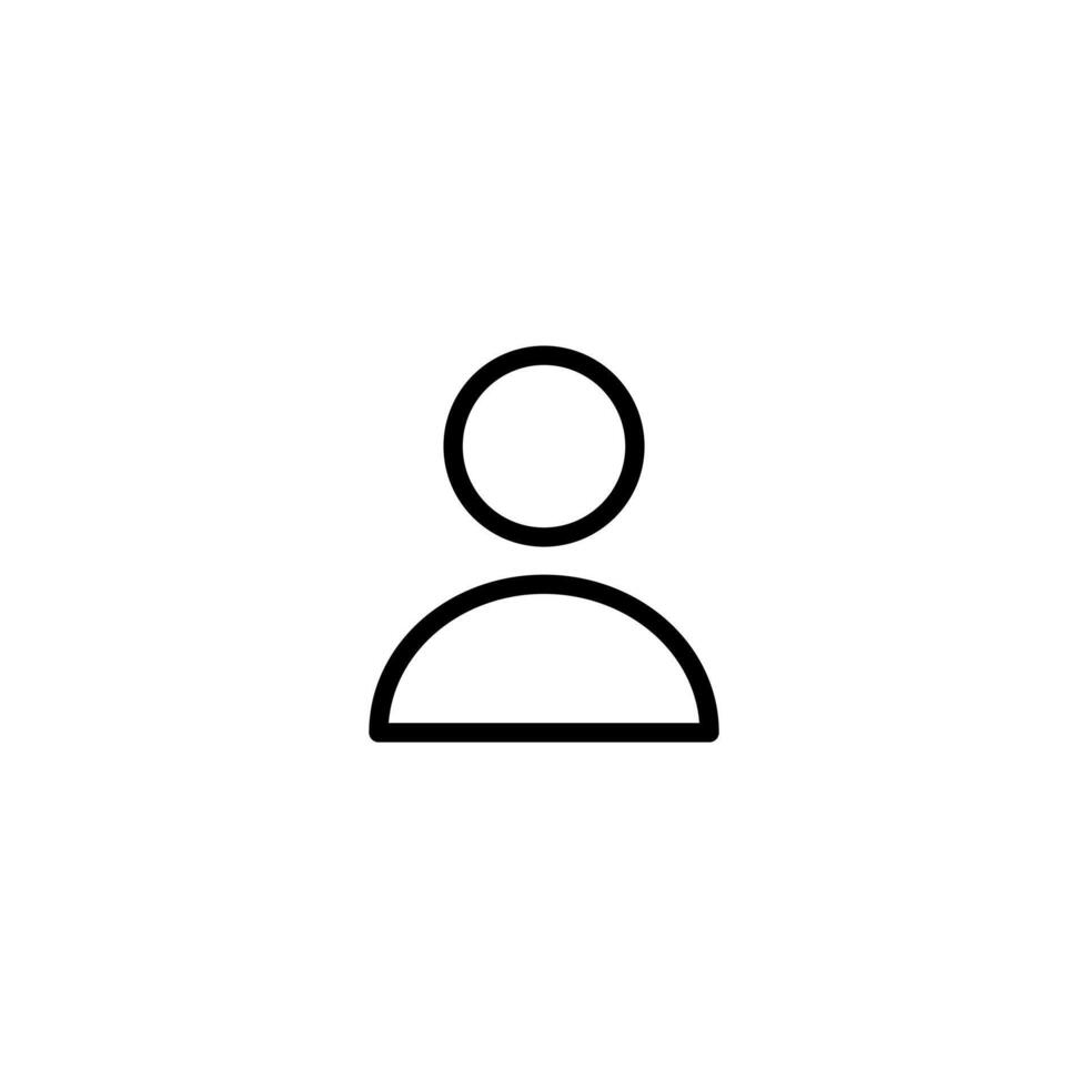 User profile icon design vector