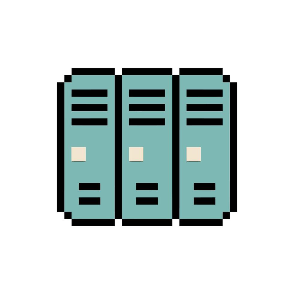 locker in school vector