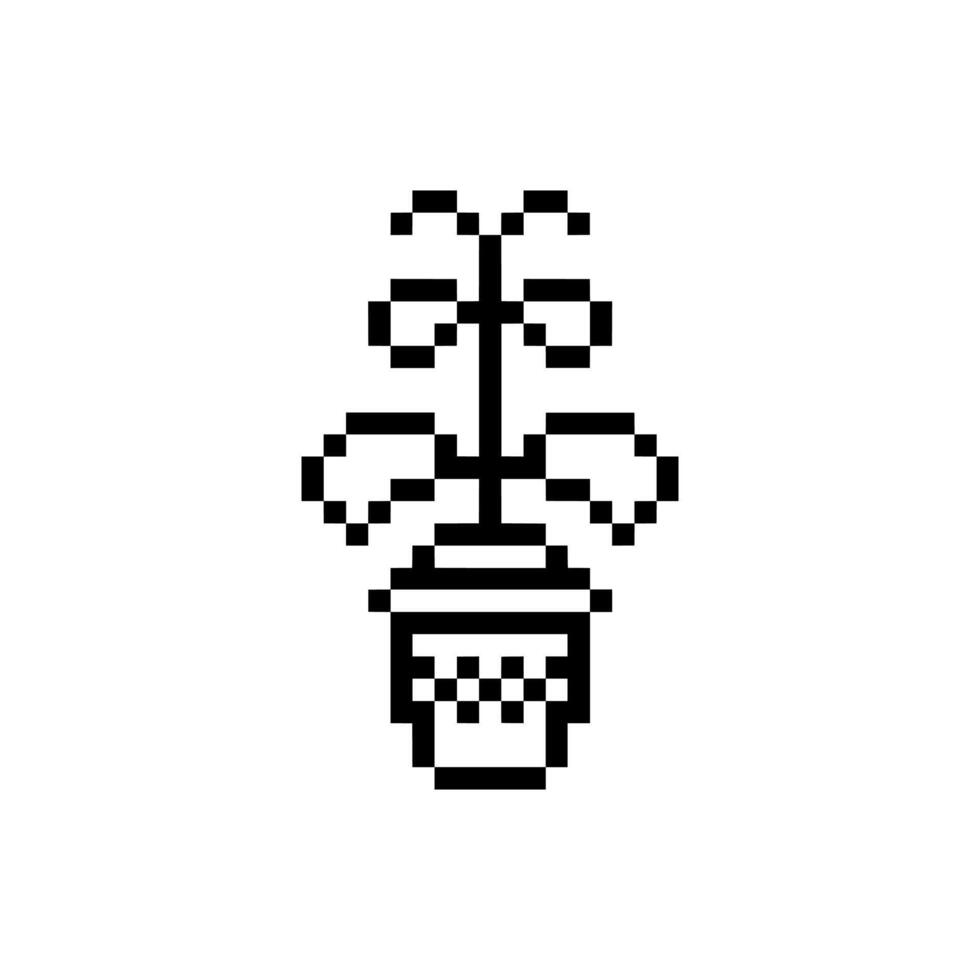 black clover retro pixel style vector