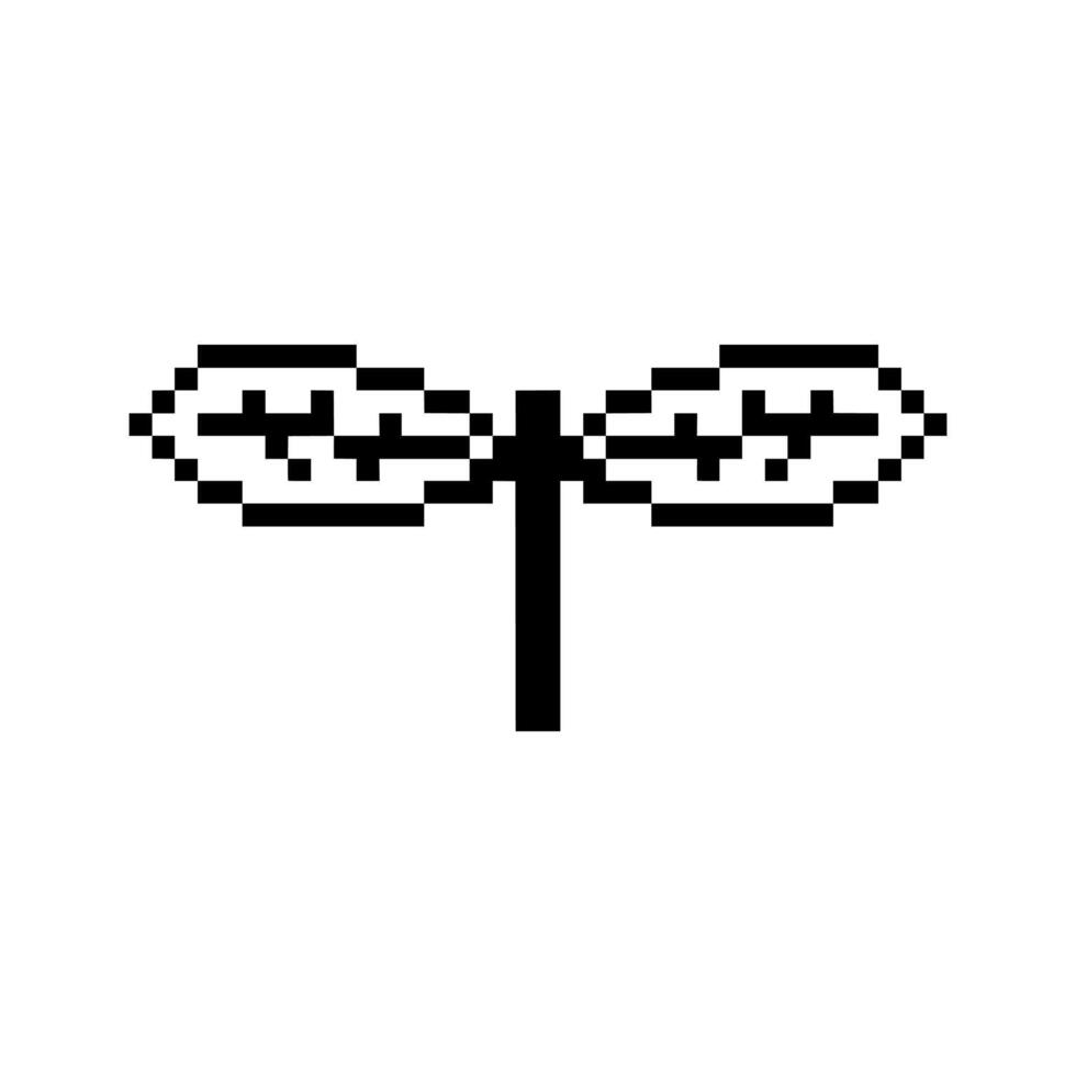 outline sprout in pixel design vector