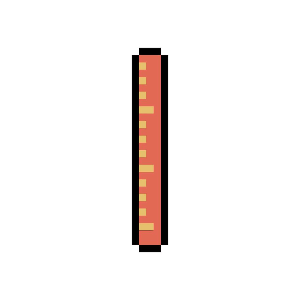 straight ruler tool vector