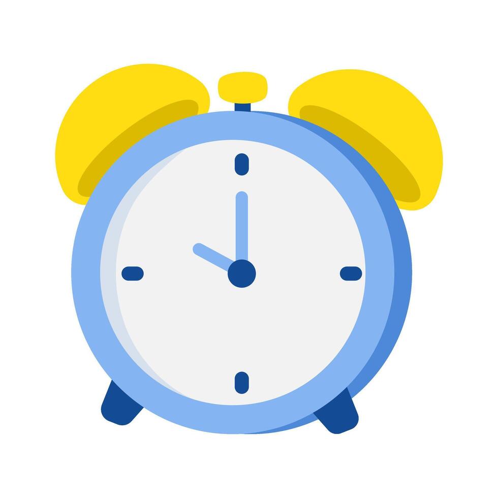 Alarm clock illustration vector