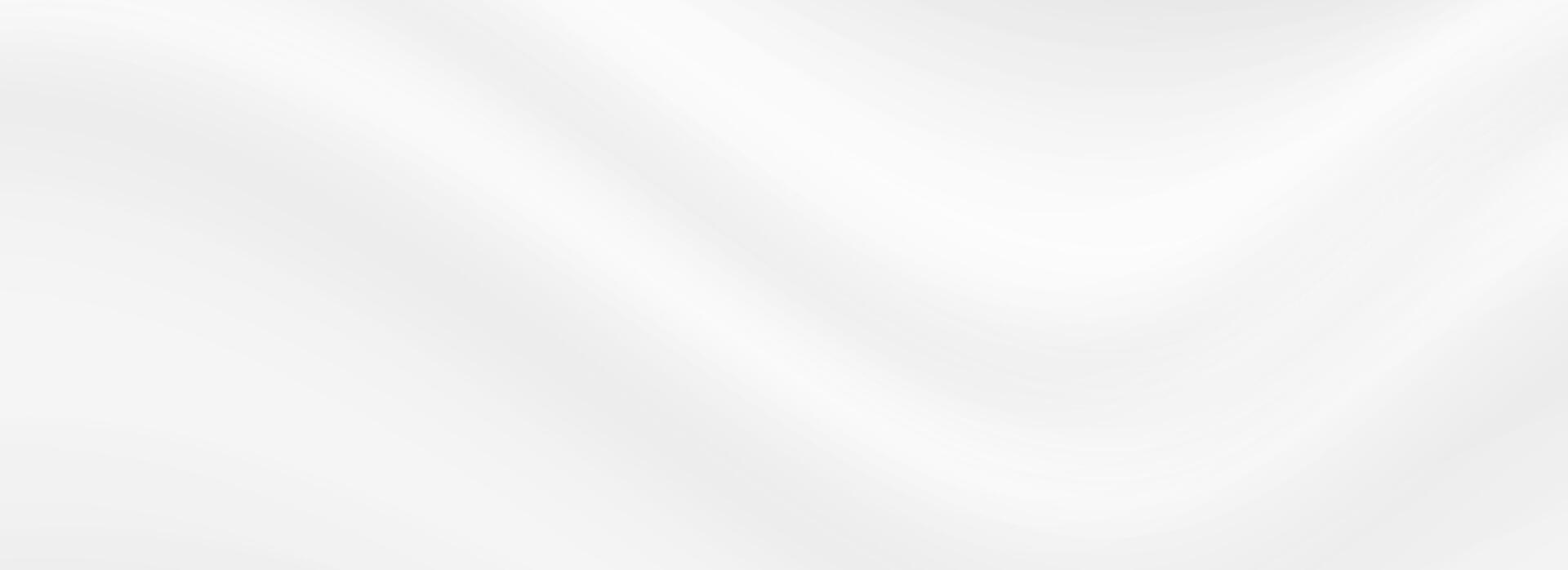 Smooth grey wave background. Subtle curve line cream texture. Abstract gray template wallpaper for medical, tech, cosmetic concept, poster, flyer, brochure. Soft gris gradient backdrop vector