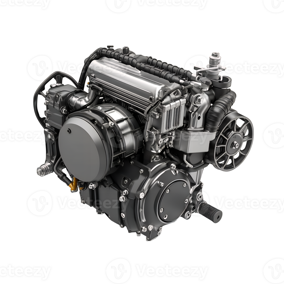 High Resolution Engine Isolated on Transparent Background png