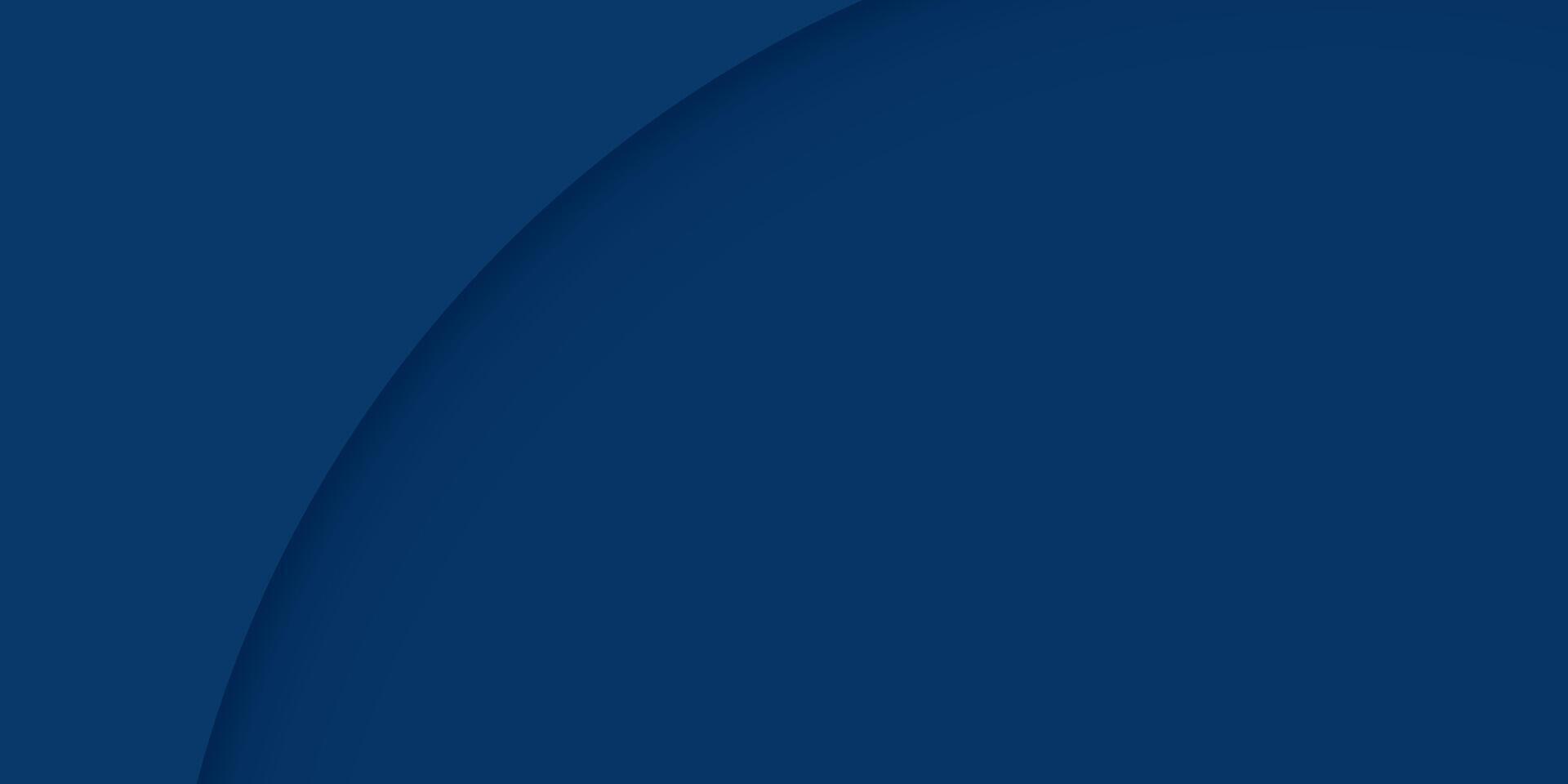 Abstract blue background with curve gradient graphic illustration. vector