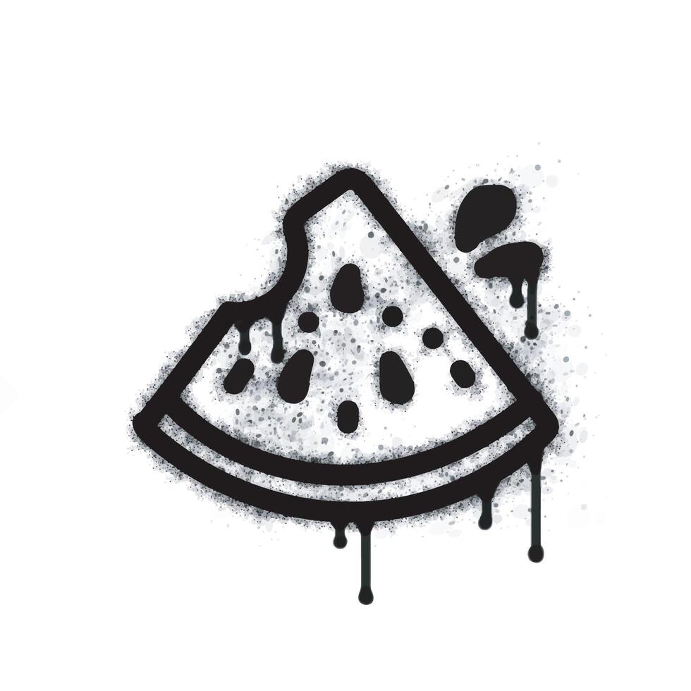Watermelon spray icon isolated on white background. vector