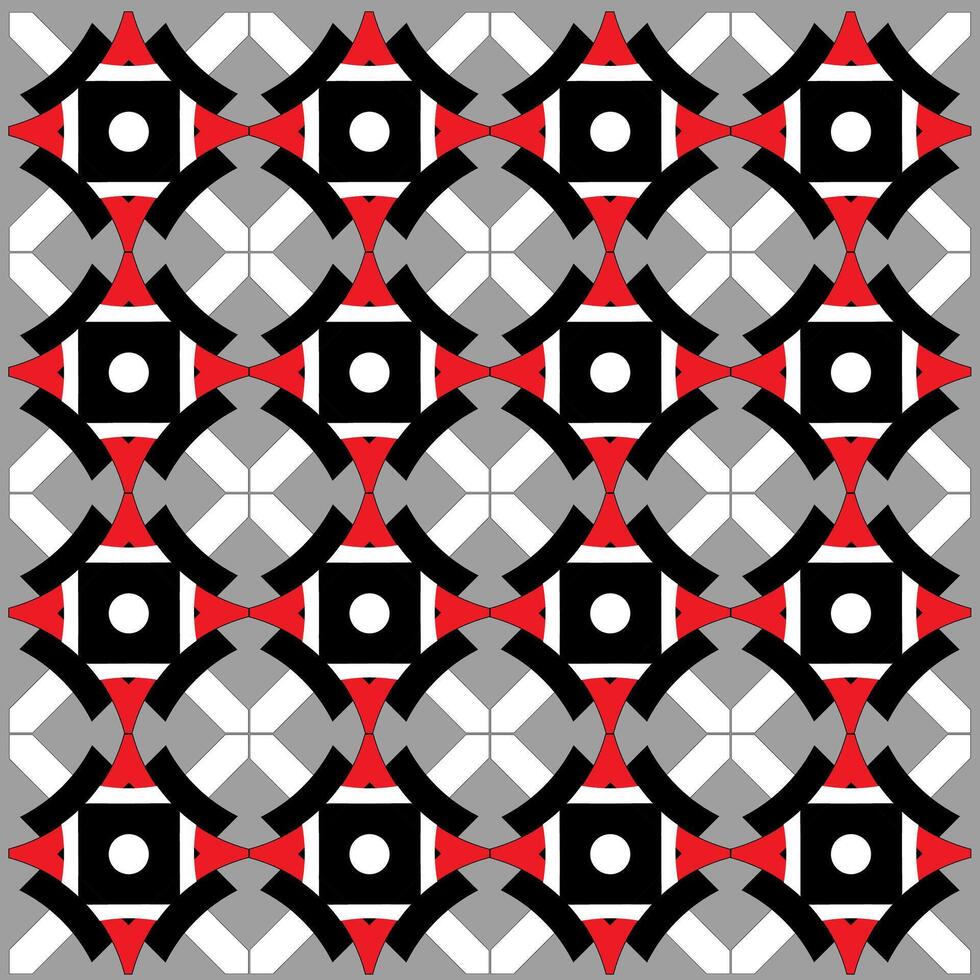 Abstract geometric seamless checkered pattern. vector