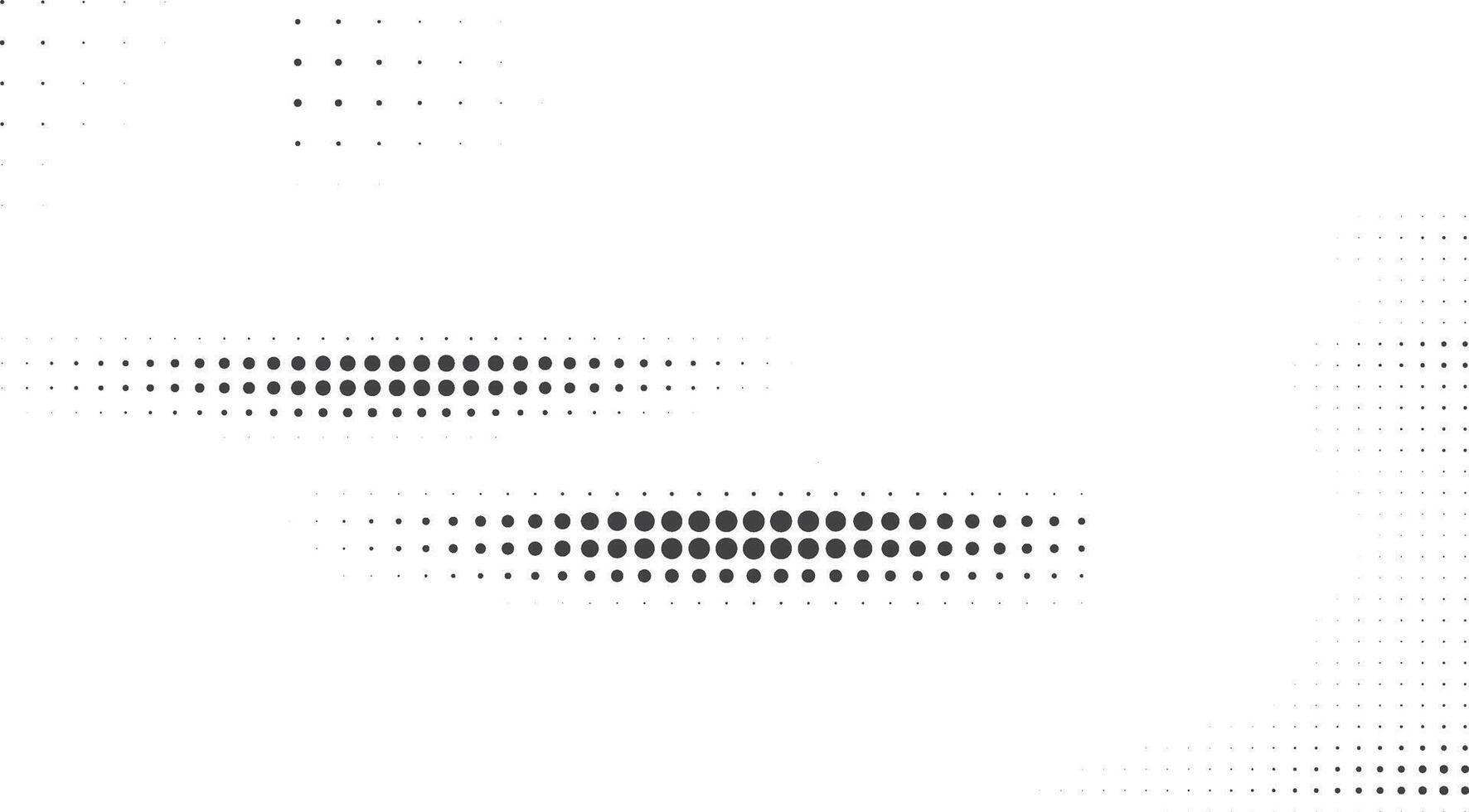 Black White Pop Art Halftone Dots Background vector